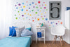 Colourful Watercolour Stars home decor nursery decor big wall decor wall sticker