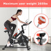 120KG Exercise Bikes Indoor Cycling Bike Home Fitness Workout Cardio