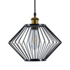 Vintage Metal Cage Industrial Wire Frame Pendant Light Loft Ceiling Lamp Shade