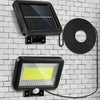 25 LED Solar Powered PIR Motion Sensor Outdoor Garden Light Security Flood Lamp