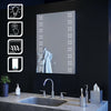 Modern Bathroom Mirror/Cabinet LED Illuminated Wall Mounted Touch/Sensor
