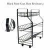 3 Tier Storage Stand Shelf Organizer Rack Holder Free Standing Jars Kitchen