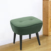 Fabric Upholstered Bedroom Dressing Table Stool Vanity Chair Pouffe Footstool