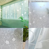 White Frosted Window Film Frost Etched Glass Sticky Back Plastic 45cm x 2m UK