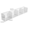 Floating Corner Shelf Wall Mounted Bookshelf Storage Display Unit Shelving Wood