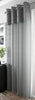Madeira Voile Curtain Panel Crushed Silk Metallic Eyelet Sheer Ring Top Panels