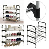 Door Side Shoes Rack Storage Cabinet Organiser Shelf Portable 3/4/5/6 Tier