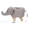 Animal Ottoman Footstool Padded Cushion Pouffe Stool Rest Children Toy Kid Chair
