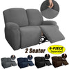 2Seater Stretch Recliner Chair Cover Lounge Couch Cover Sofa Armchair Slipcovers