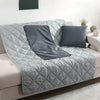 2-In-1 Pillow/Blanket Sofa Throw Cushion Convertible Blanket Quilt Home Office