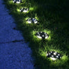 LED Solar Power Ground Lights Floor Decking Patio Outdoor Garden Lawn Path Lamps