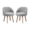 Set of 2 Accent Tub Chairs Occasional Lounge Sofa Chair for Living Room Bedroom