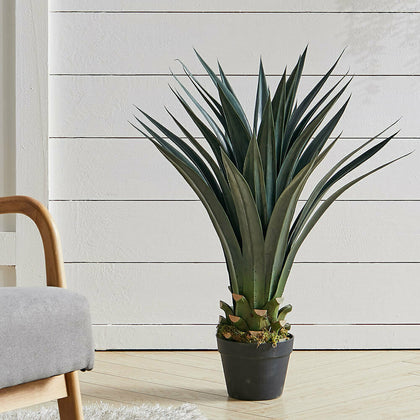 Artificial Potted Plant In/outdoor Succulent 90cm Fake Decorative Gladiolus Pot