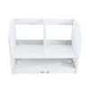 Desktop Bookshelf Storage Organizer Display Shelf Desk Tidy Rack for Home Office