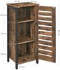 Tall Boy Bedside Cabinet Industrial Cupboard Side Table Bedroom Bathroom Storage