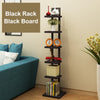 6 Tier Ladder Shelf Storage Shelving Unit Plant Display Stand Bookcase Storage