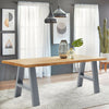 1 Pair DIY A Frame Table Legs Feet Stand Grey Dining/Bench/Coffee Table/Desk Leg