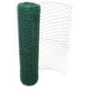 PVC Coated Chicken Wire Rabbit Mesh Green Fencing Aviary Fence 25M 50M 3 widths