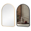 60/70cm Large Wall Arched Mirror Shower Home Bedroom Living Room Decor Framed