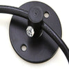Vintage Ceiling lights chandelier black industrial pendant lamp shades spider UK