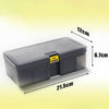 Waterproof Plastic Double Layers for Fishing Tackle Case Lures Bait Storage Box