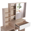 Dressing Table With Drawers Mirror Stool Set Makeup Desk Vanity Table Bedroom