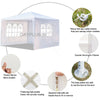 Gazebo 3x3M Heavy Duty Stronger Waterproof Fully Garden Canopy Tent With 4 Sides