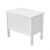 Ottoman Toy Box Chest Wooden Storage Blanket Bedding Trunk Cabinet UK