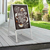 A1 A2 ALUMINIUM PAVEMENT POSTER SIGN A-BOARD SNAP FRAME SHOP DISPLAY STAND UK