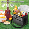 10L Cooling Bag Box Camping Food Ice Drink Storage Insulated Lunch Picnic Bag