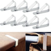 8X British Steel Table Cloth Cover Clips Quality Metal Pegs Clamps Picnic Prom