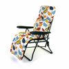Sun Lounger Reclining Recliner Chairs Outdoor Garden Patio Relaxer with Cushion