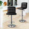 2X Faux Leather PU Bar Stools Breakfast Bar Chair Kitchen Stool Swivel Barstool