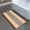 Large Small Gel Backed Bath Mat Non-Slip Bathroom Water Absorbent Floor Carpet