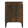 Vintage TV Stand Doors Rustic Media Storage Unit Metal Sideboard Shelves Cabinet