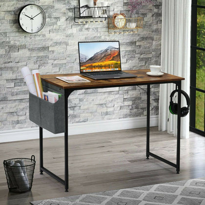 Home Office Desk Computer Desk Table Study Laptop PC Writing Desk Workstation UK
