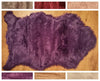 Soft & Fluffy Hide Shaggy Hair Faux Fur Sheepskin Rug Non Slip Mat (60x110cm)