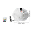 LED Lights Space Astronaut 3D Cloud Rainbow Effect Lamp Ornaments For Kids Room