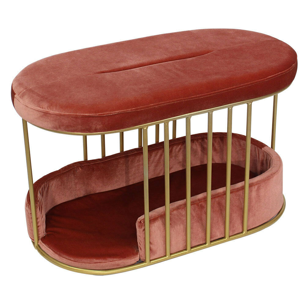 Pet Indoor House Cat Puppy Dog Bed Stool Nest Hideout Cave Igloo Hammock Cushion