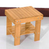 Kids Children Bamboo Wood Wooden Stool Fishing Chair Seat Toddler Home