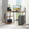 Industrial Style Small Computer Desk Kids Home Office Laptop PC Table Metal Desk