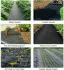 2m Wide 100gsm Weed Control Fabric Ground Cover Membrane Landscape Mulch Garden