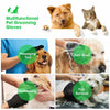 PET GROOMING GLOVE DESHEDDING BRUSH DOG CAT FUR REMOVER MITT RIGHT HAND BLUE