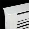 Radiator Cover White Painted Cabinet MDF Wood Traditional Furniture Small