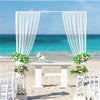 Adjustable 1m 2m 3m Wedding Arch Frame Backdrop Rectangular Stand Party Door Dec