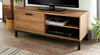 Modern TV Cabinet Stand Unit Media Storage Space Shelves Doors Drawer TV Stand