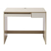 Simple Budget Computer Desk Wooden Small Table With Sliding Drawer Tray