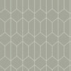 Linear Hexagons Geometric Honeycomb Shapes Arthouse Wallpaper - Pale Grey 909700