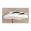Floating Media Shelves Shelf For DVD SKY BOX TV AV Xbox Wall Mounted Matt White