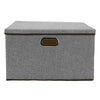 Foldable Storage Boxes with Lid Collapsible Home Clothes Organizer Fabric Cube